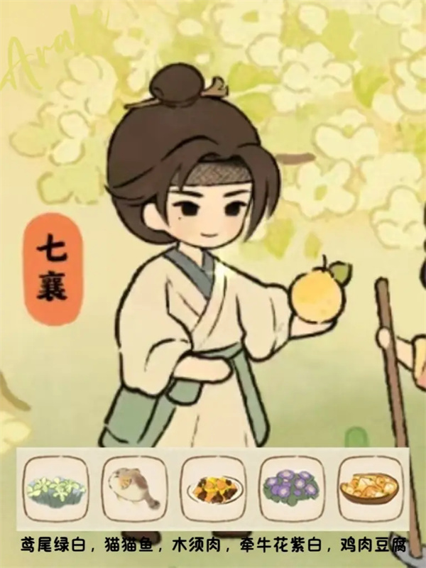 桃源深处有人家,村民喜好,游戏攻略,新增村民,七襄,燕梨初,燕楸