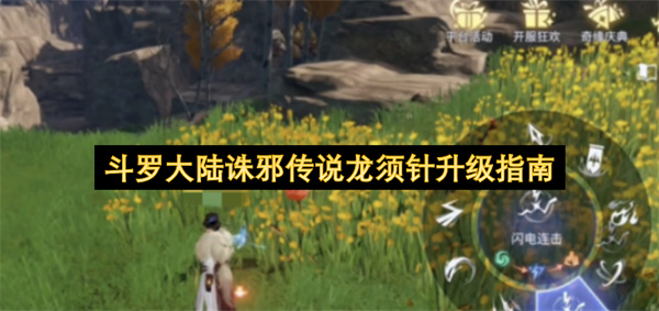 斗罗大陆诛邪传说,龙须针升级